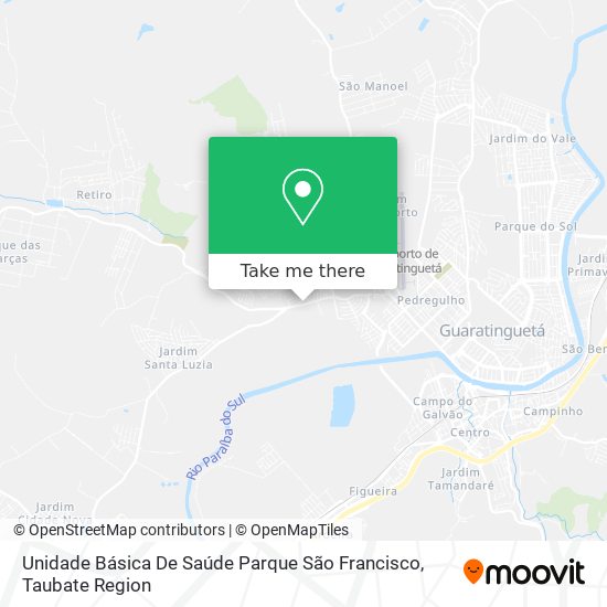 Unidade Básica De Saúde Parque São Francisco map