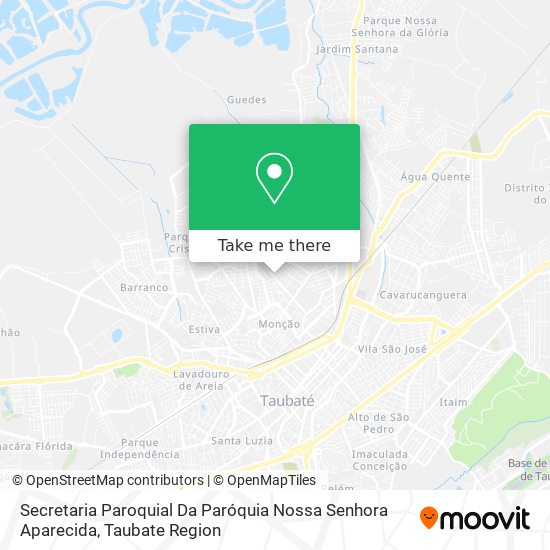 Secretaria Paroquial Da Paróquia Nossa Senhora Aparecida map