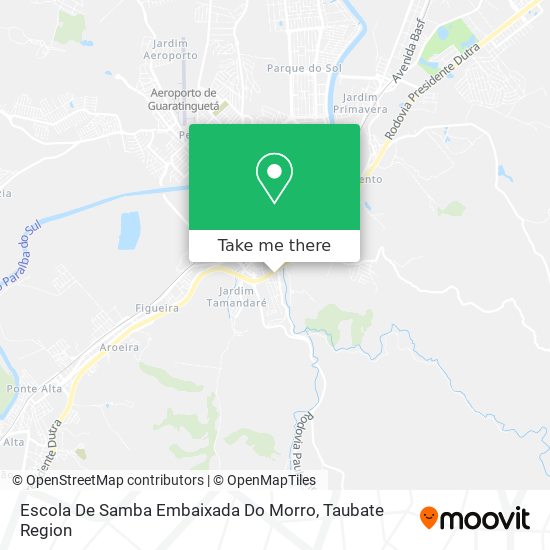 Escola De Samba Embaixada Do Morro map