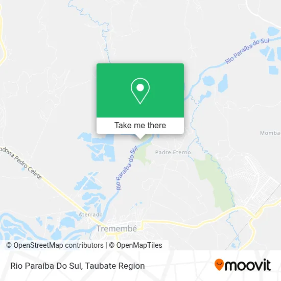 Rio Paraíba Do Sul map