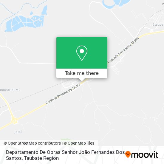 Departamento De Obras Senhor João Fernandes Dos Santos map