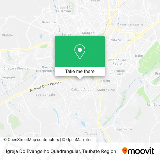 Igreja Do Evangelho Quadrangular map