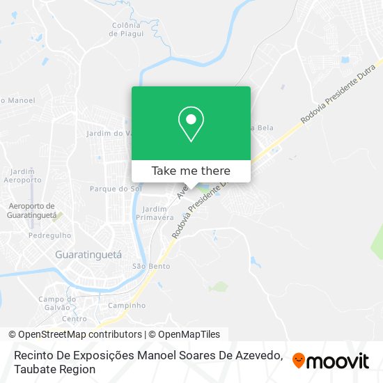 Recinto De Exposições Manoel Soares De Azevedo map