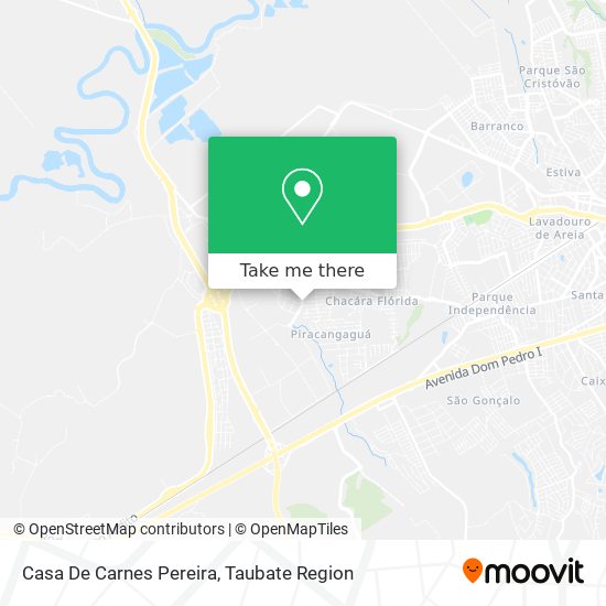 Casa De Carnes Pereira map