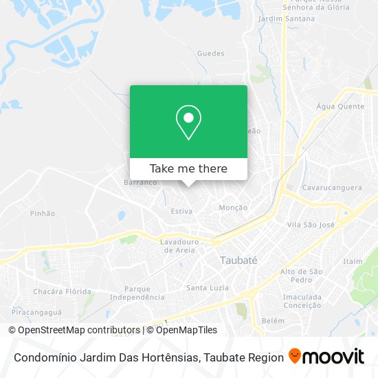 Condomínio Jardim Das Hortênsias map