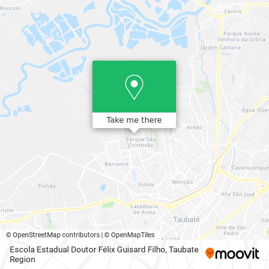 Escola Estadual Doutor Félix Guisard Filho map