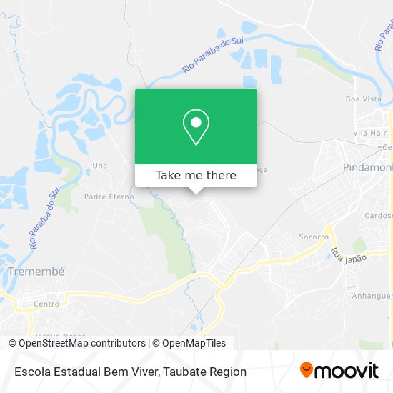 Escola Estadual  Bem Viver map