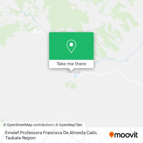 Emeief Professora Francisca De Almeida Calói map
