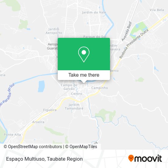 Espaço Multiuso map