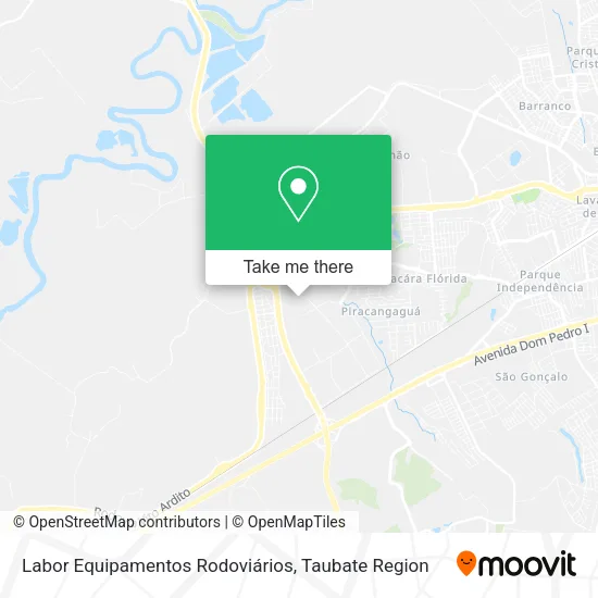 Labor Equipamentos Rodoviários map