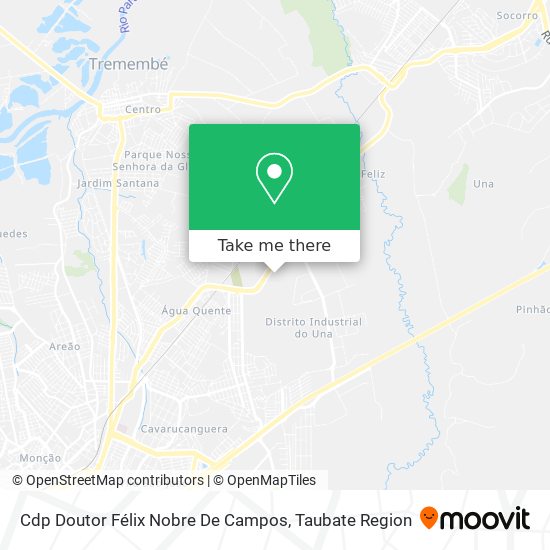 Cdp Doutor Félix Nobre De Campos map