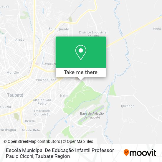 Escola Municipal De Educação Infantil Professor Paulo Cicchi map