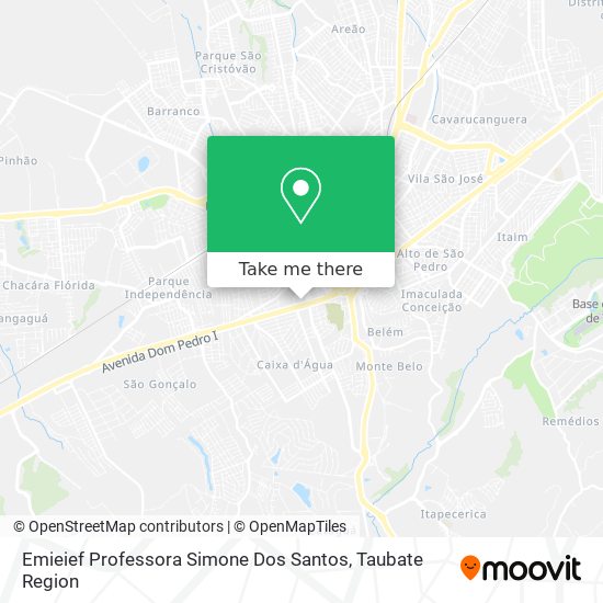 Emieief Professora Simone Dos Santos map