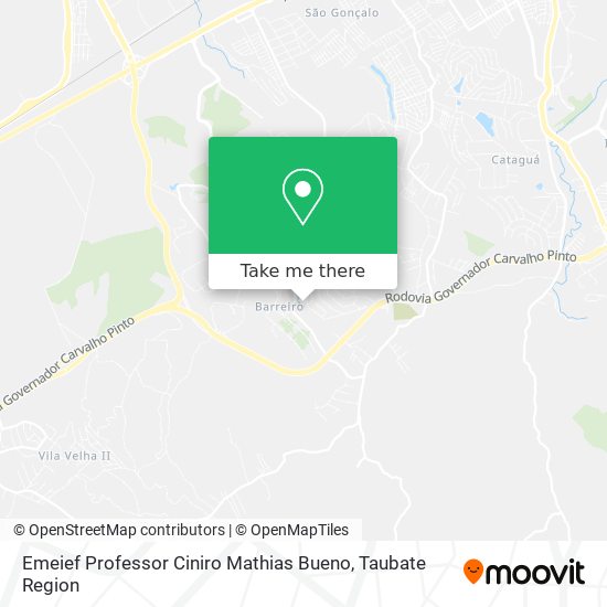 Emeief Professor Ciniro Mathias Bueno map