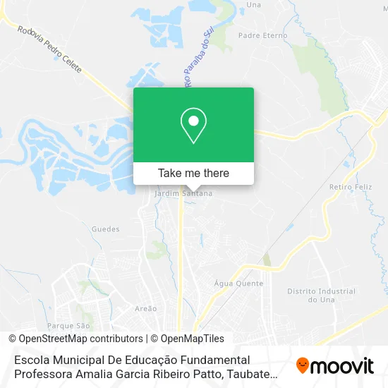 Escola  Municipal De Educação Fundamental Professora Amalia Garcia Ribeiro Patto map