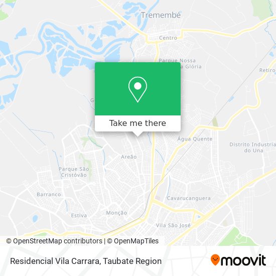 Residencial Vila Carrara map