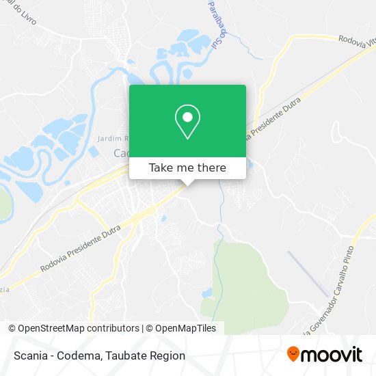 Scania - Codema map