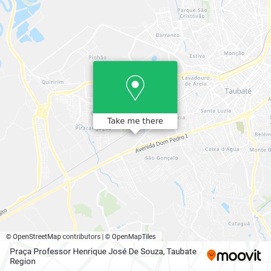 Praça Professor Henrique José De Souza map