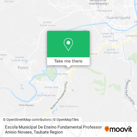 Escola Municipal De Ensino Fundamental Professor Anísio Novaes map