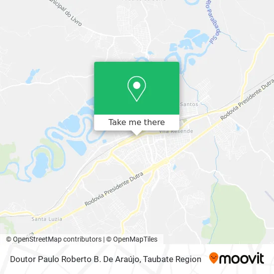 Doutor Paulo Roberto B. De Araújo map
