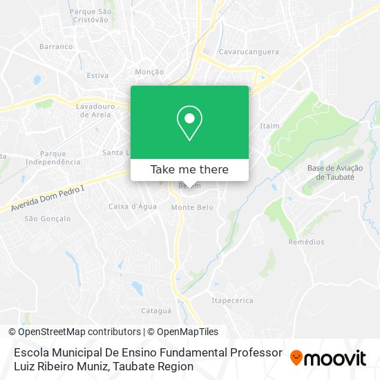 Escola Municipal De Ensino Fundamental Professor Luiz Ribeiro Muniz map