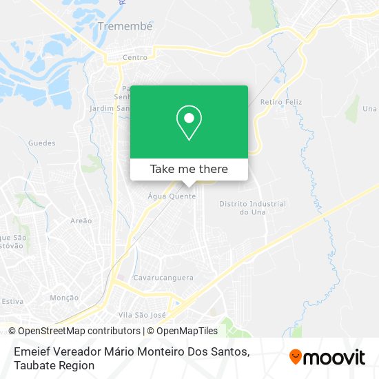 Emeief Vereador Mário Monteiro Dos Santos map