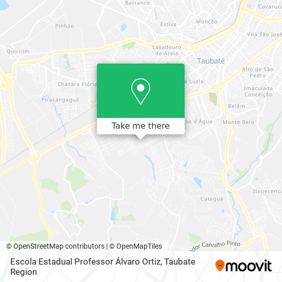Escola Estadual Professor Álvaro Ortiz map