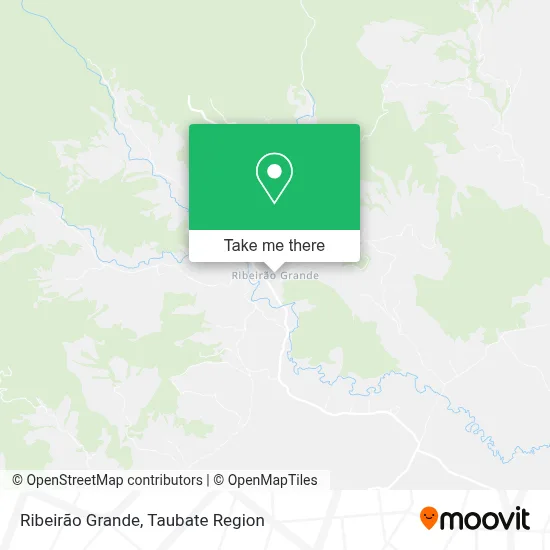 Ribeirão Grande map