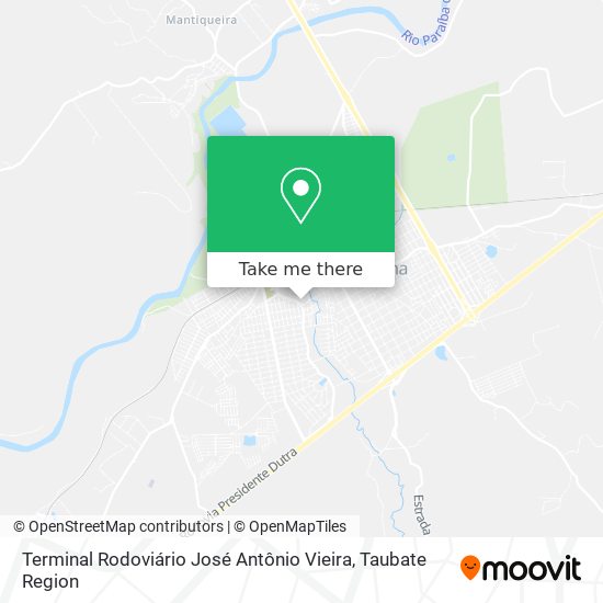 Terminal Rodoviário José Antônio Vieira map