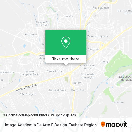 Imago Academia De Arte E Design map
