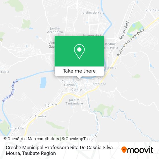 Creche Municipal Professora Rita De Cássia Silva Moura map