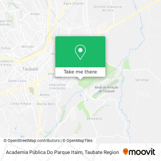 Academia Pública Do Parque Itaim map