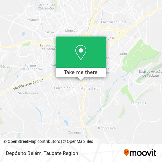 Depósito Belém map