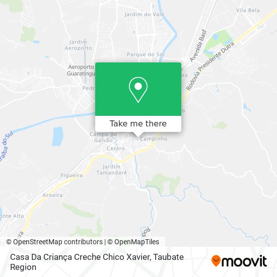 Casa Da Criança Creche Chico Xavier map