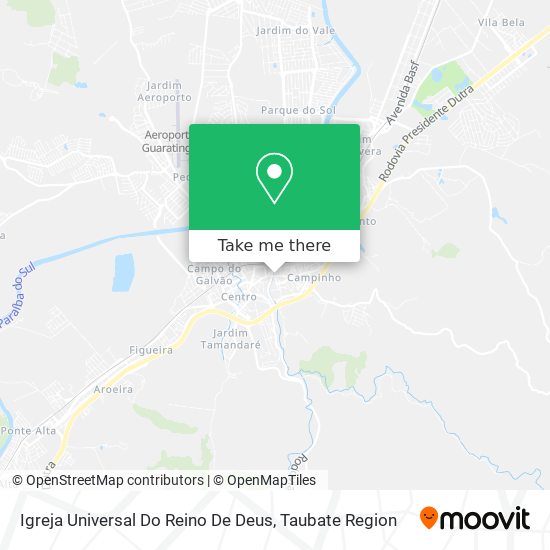Igreja Universal Do Reino De Deus map