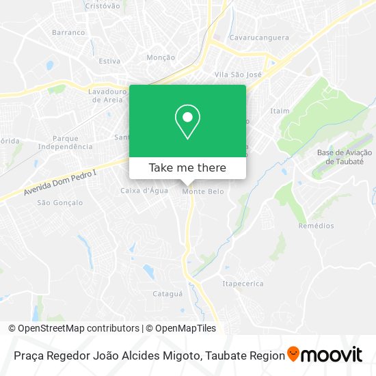 Praça Regedor João Alcides Migoto map