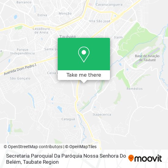 Secretaria Paroquial Da Paróquia Nossa Senhora Do Belém map