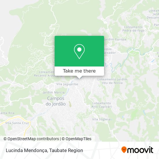 Lucinda Mendonça map