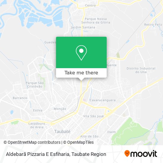Aldebarã Pizzaria E Esfiharia map