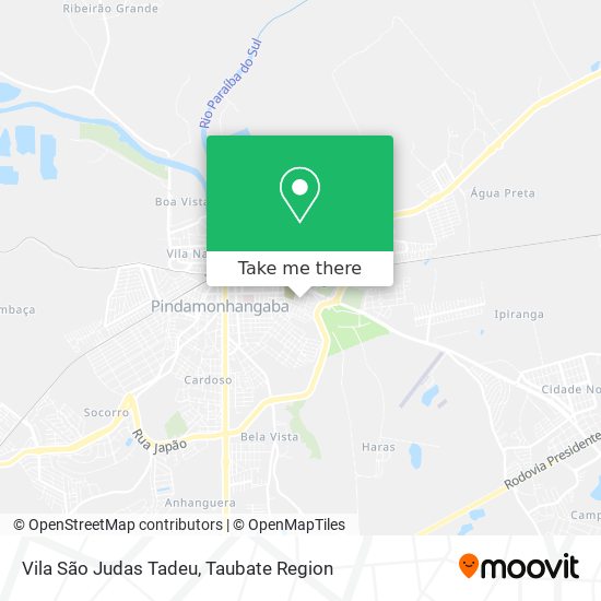 Mapa Vila São Judas Tadeu