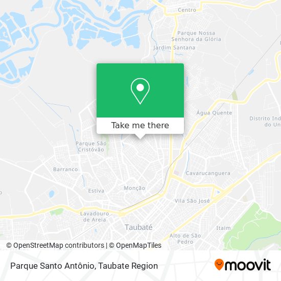 Parque Santo Antônio map