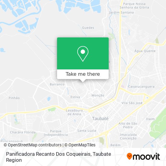 Panificadora Recanto Dos Coqueirais map