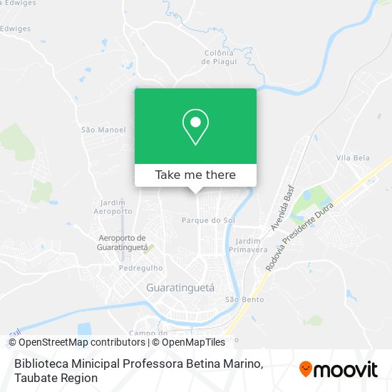 Biblioteca Minicipal Professora Betina Marino map