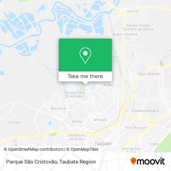 Parque São Cristovão map