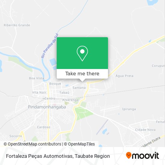 Fortaleza Peças Automotivas map
