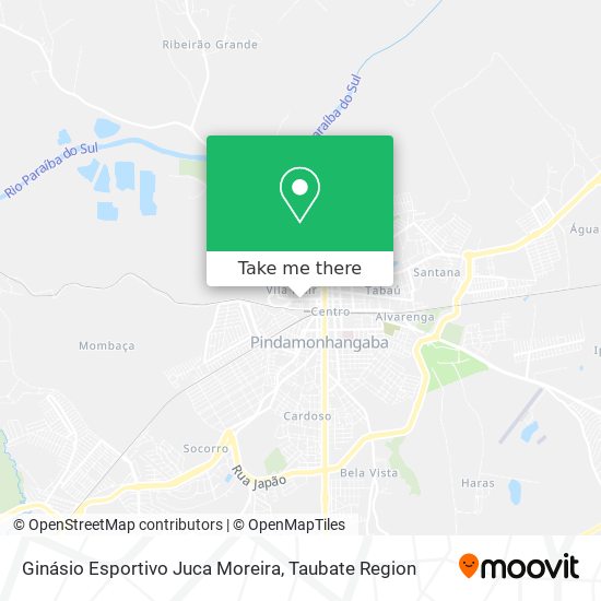 Ginásio Esportivo Juca Moreira map
