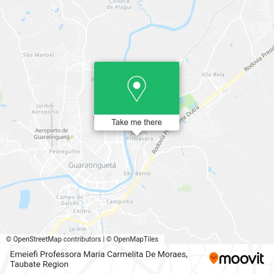 Emeiefi Professora Maria Carmelita De Moraes map