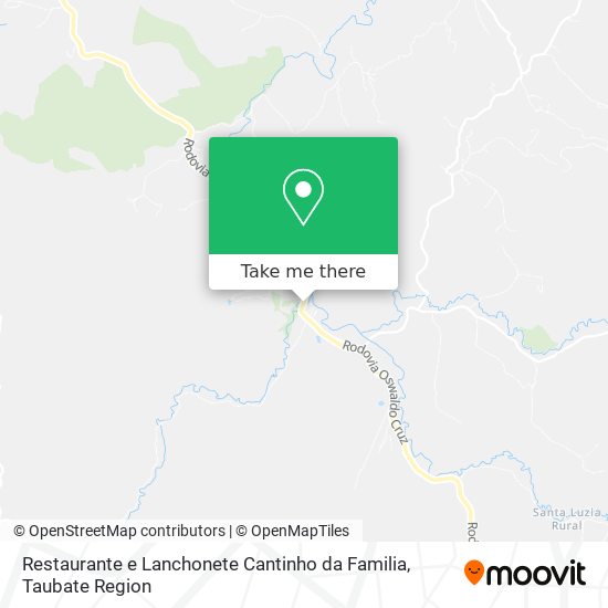 Restaurante e Lanchonete Cantinho da Familia map