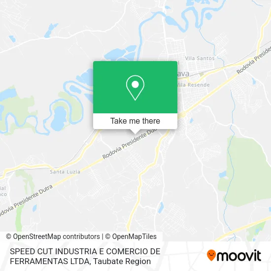 SPEED CUT INDUSTRIA E COMERCIO DE FERRAMENTAS LTDA map