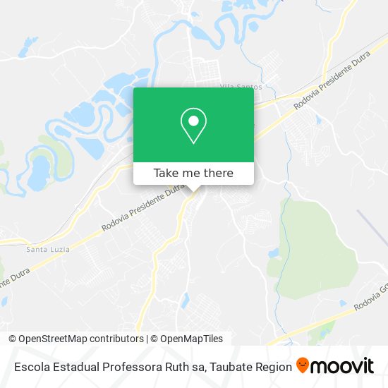 Escola Estadual Professora Ruth sa map